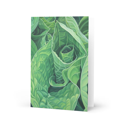 'Unfolding' Greeting Card