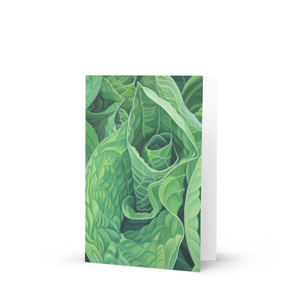 'Unfolding' Greeting Card