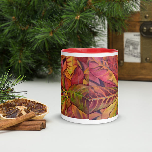 'Resplendant in Red' Mug with Red Interior
