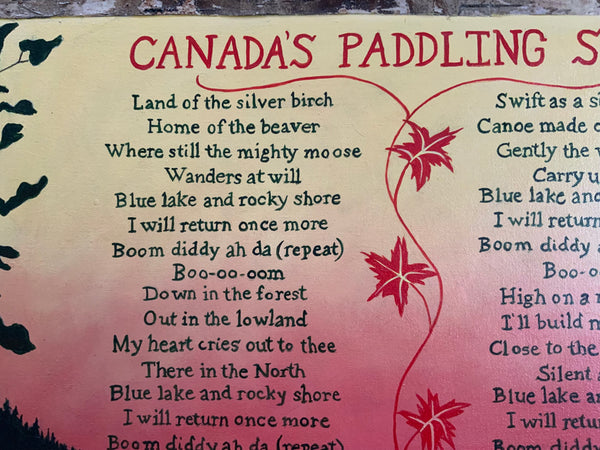 Canada's Paddling Song