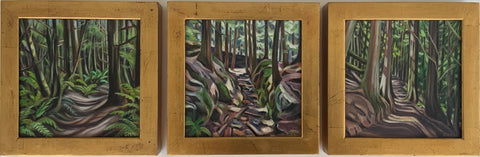 Into the Woods Triptych
