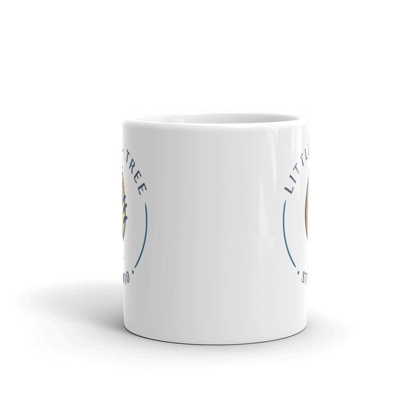 'Little Tree Studio' White glossy mug