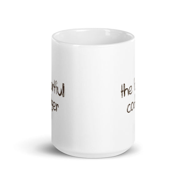 'The Fartful Codger' White glossy mug
